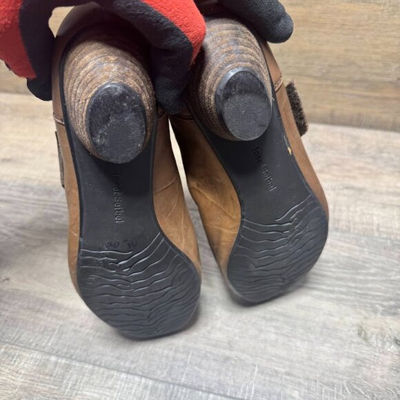 Josef Seibel Tina Brown Leather Booties Women's Size EU 40 - Picture 4 of 6